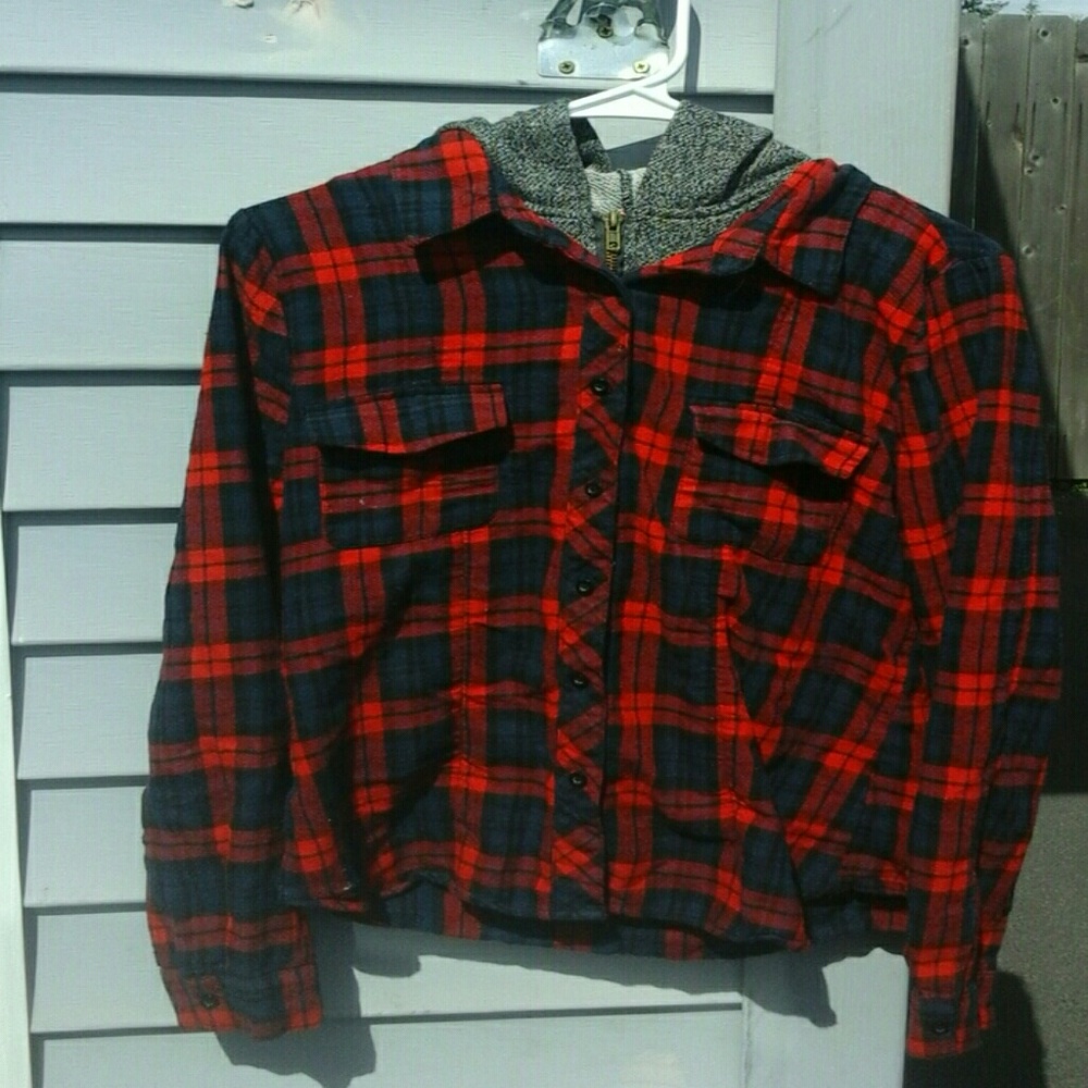 Plad sweatshirt
